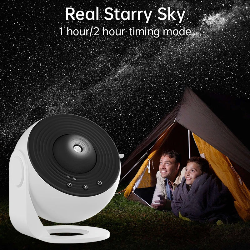 Night Light Galaxy Projector Starry Sky Projector 360 Rotate Planetarium Lamp For Kids Bedroom Valentines Day Gift Wedding Deco - Austral Aura