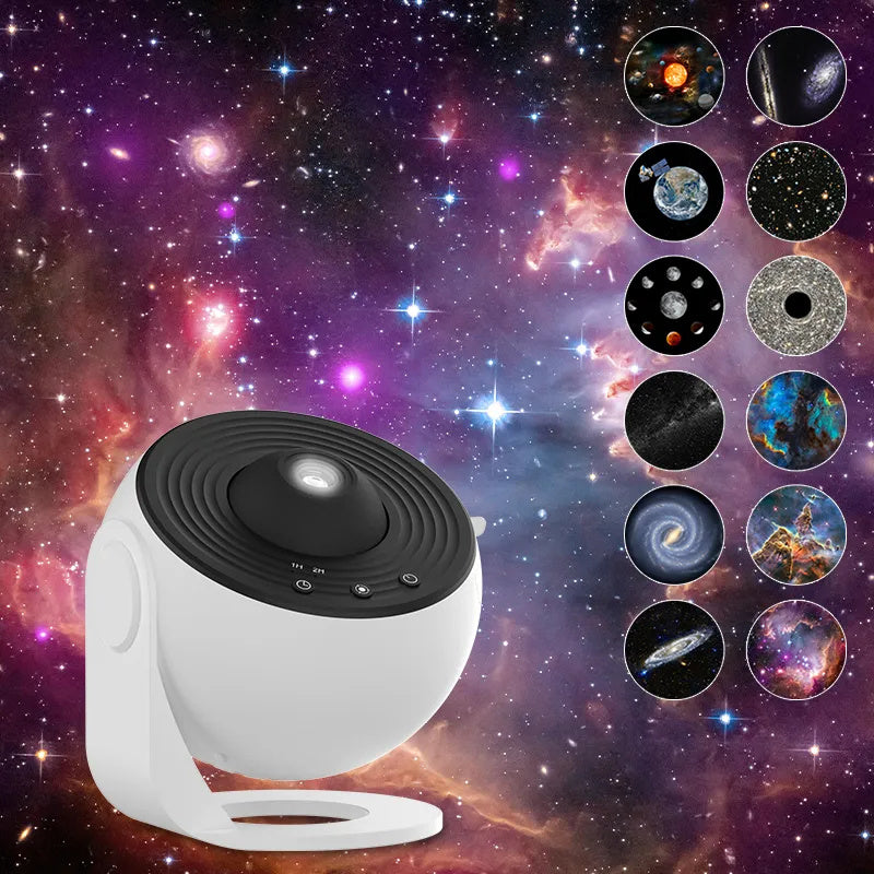 Night Light Galaxy Projector Starry Sky Projector 360 Rotate Planetarium Lamp For Kids Bedroom Valentines Day Gift Wedding Deco - Austral Aura